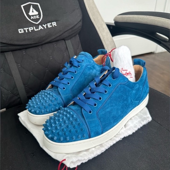 Vieira Suede Spike Red Sole Sneakers